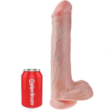 King Cock 13 Inches Cock With Balls - 33 cm A high-quality image of the King Cock Dildo 33 cm.
