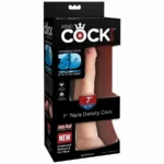 King Cock Plus Triple Density Cock 18 cm - Light Skin A high-quality image of the Triple Density Cock 18 cm.