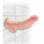 Vivi un'esperienza autentica con il dildo realistico a tripla densità King Cock Plus
