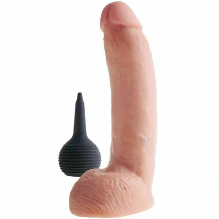 Il Pene Eiaculante King Cock offre un'esperienza realistica unica grazie alla sua funzione di eiaculazione