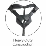 King Cock Strap-on Harness 7 Inches Uncut Cock - Light Skin Unlock new dimensions of pleasure with the King Cock Strap-on Harness 7 Inches Uncut Cock.