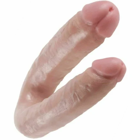 King Cock U-shaped Large Double Trouble A high-quality image of the U-shaped Double Trouble Dildo.