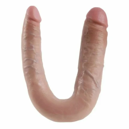 King Cock U-shaped Large Double Trouble A high-quality image of the U-shaped Double Trouble Dildo.