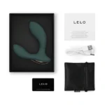 LELO Hugo 2 (available in Black and Green) A high-quality image of the LELO HUGO™ 2 prostate vibrator.