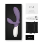 LELO LOKI Wave™ 2 (available in Black and Blue and Violet) A high-quality image of the best prostate massager.