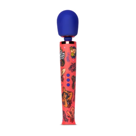 Le Wand Feel My Power 2022 Kelly Malka Edition A high-quality image of the Kelly Malka special edition vibrator.