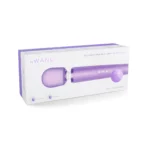 Le Wand Petite Rechargeable Vibrating Massager (available in Blue and Lilac and Rose Gold and Violet). The Le Wand Petite Rechargeable Vibrating Massager offers intense pleasure in a compact design.