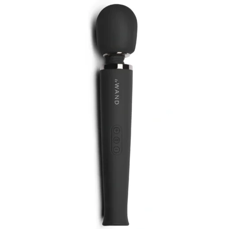 Rechargeable Vibrating Massager - Black.