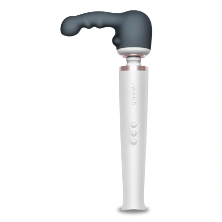 Le Wand Silicone Attachment Ripple Weighted. Elevate your pleasure with the Le Wand Silicone Attachment Ripple Weighted.