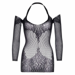 Leg Avenue Twist Halter Lace Mini Dress One Size. Unleash your inner allure with the Twist Halter Lace Mini Dress.