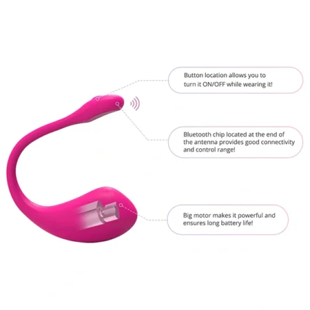 Lovense Lush 2 Wearable Bullet Vibrator This lovense Lush 2 wearable vibrator is ideal for partner play.