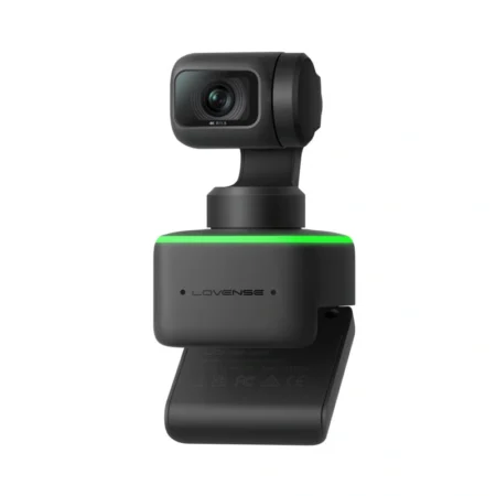 La Webcam Lovense Ultra HD 4K offre un'esperienza di streaming coinvolgente con risoluzione superiore e design elegante.