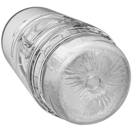 Il Main Squeeze Pop-off Optix offre un piacere realistico con il suo design trasparente e doppia apertura