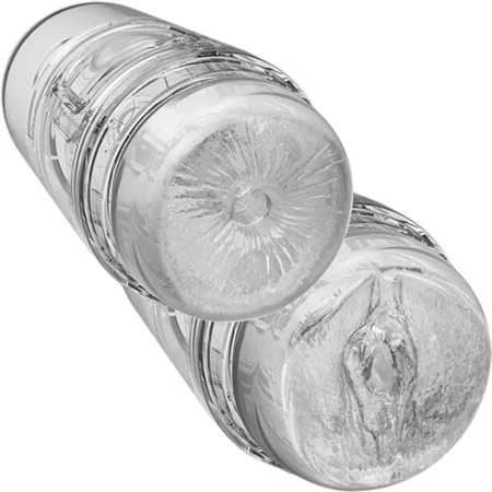 Il Main Squeeze Pop-off Optix offre un piacere realistico con il suo design trasparente e doppia apertura