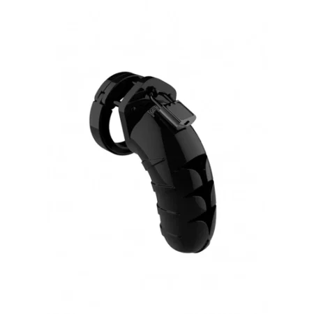 ManCage Chastity Cage 04 - Black A high-quality image of the Mancage chastity cage.