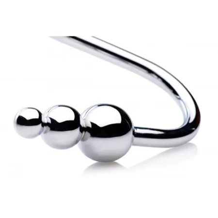 Master Series Beaded Anal Hook. Experience intense pleasure with the Beaded Anal Hook from Master Series.