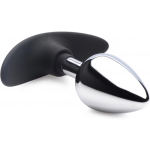 Master Series Dark Invader Anal Plug Metal With Silicone - Medium. Unlock new levels of pleasure with the Dark Invader Anal Plug.