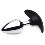 Master Series Dark Invader Anal Plug Metal With Silicone - Medium. Unlock new levels of pleasure with the Dark Invader Anal Plug.