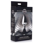 Master Series Dark Invader Anal Plug Metal With Silicone - Medium. Unlock new levels of pleasure with the Dark Invader Anal Plug.