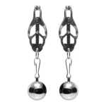 Scopri nuove sensazioni con i Morsetti per Capezzoli con Peso Monarch Deviant di Master Series