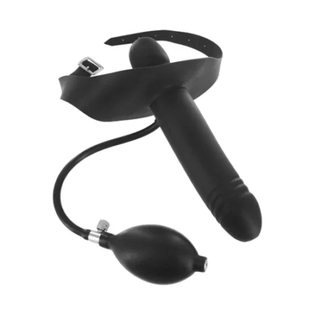 Scopri il brivido con la Gag Gonfiabile con Dildo Master Series mentre esplori nuove dimensioni di piacere con il tuo partner.