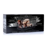 Master Series Kennel Adjustable Bondage Cage A high-quality image of the Puppy Play bondage cage.