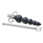 Master Series Silicone Graduated Beads Lube Applicator A high-quality image of the Silicone Beads Lube Applicator.