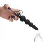 Master Series Silicone Graduated Beads Lube Applicator A high-quality image of the Silicone Beads Lube Applicator.