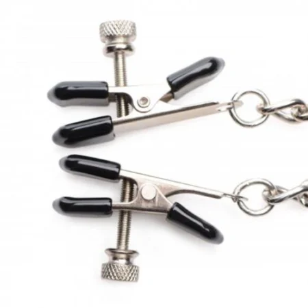 Master Series Titty Taunter Weighted Nipple Clamps A high-quality image of the Titty Taunter Nipple Clamps.
