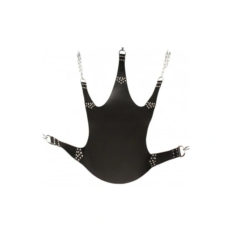 L'imbracatura in pelle BDSM di Mr. Sling trasforma la tua esperienza di bondage con qualità e supporto eccellenti.