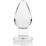 Nebula Series Model 3 - Anal Plug - 11 X 5 cm - Clear The Nebula Series Glass Anal Plug delivers a luxurious