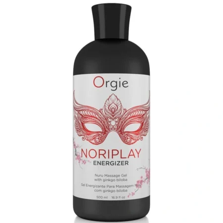 Il Gel Ultra Scorrevole Noriplay Energizer di Orgie offre un massaggio nuru energizzante e stimolante.