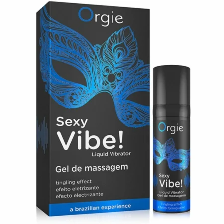 Prova il gel per massaggio effetto formicolio di Orgie per un'esperienza intima vibrante e innovativa.