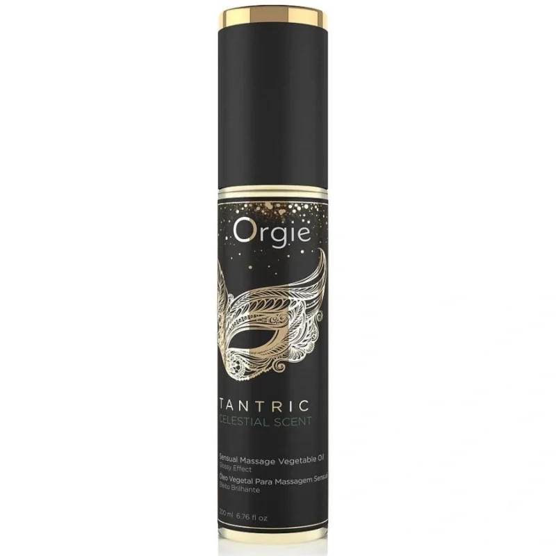 Orgie Tantric Celestial Massage Oil 200 ml A high-quality image of the Vegetal Massage Oil.