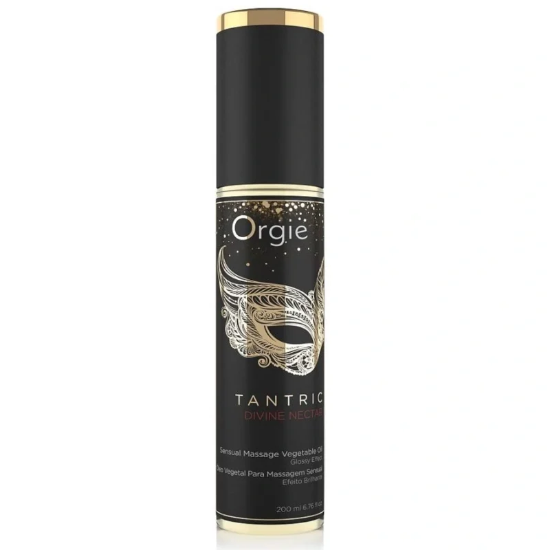 Orgie Tantric Divine Nectar Massage Oil 200 ml. Discover the power of touch with Orgie's Tantric Divine Nectar Massage Oil.