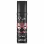 Orgie Tighten Cream Vaginal Tight Feeling 15 ml The Orgie Tighten Cream is a vaginal tightening gel that uses natural extracts to contract vaginal muscles