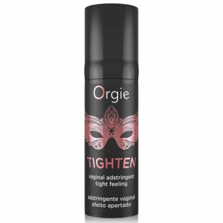 Orgie Tighten Cream Vaginal Tight Feeling 15 ml The Orgie Tighten Cream is a vaginal tightening gel that uses natural extracts to contract vaginal muscles