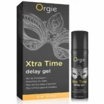 Orgie Xtra Time Delay Gel For Men 15 ml. Extend your pleasure with Orgie's Xtra Time Delay Gel for Men.