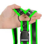 Ouch! Buckle Harness - Glow in the Dark (available in Black and Green) A high-quality image of the authentic bondage harness.