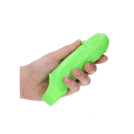Scopri l'esperienza unica della Guaina per Pene Fluorescente Ouch!