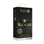 Ouch! Solid Ball Gag - Glow in the Dark A high-quality image of the Glow in the dark ball gag.