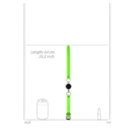 Ouch! Solid Ball Gag - Glow in the Dark A high-quality image of the Glow in the dark ball gag.