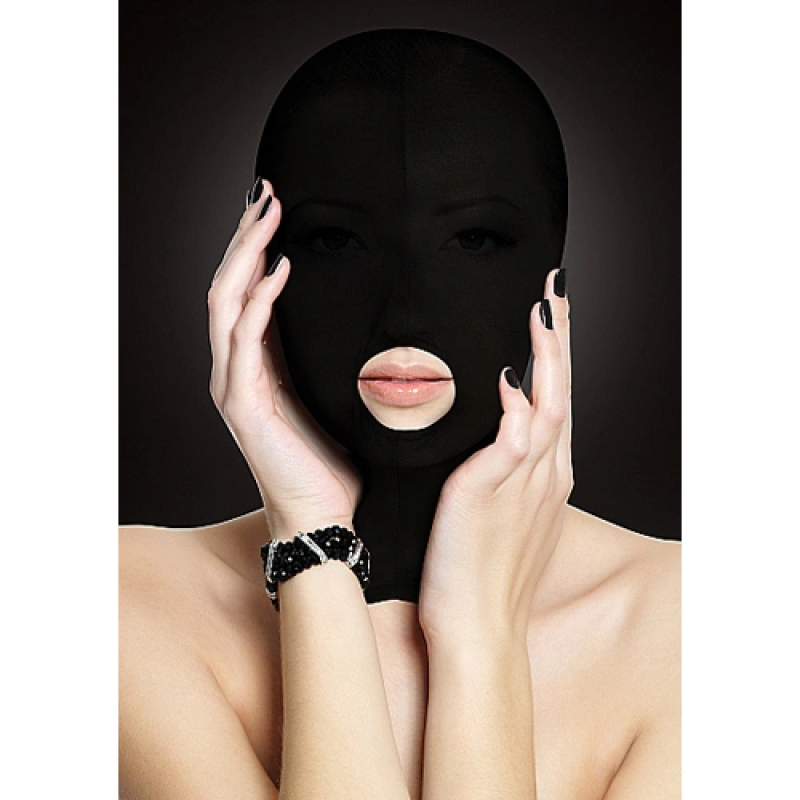 Ouch! Subversion Mask Dark - Black The Ouch! Subversion Mask Dark is a full-face mask perfect for enhancing the thrill of bondage play.