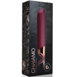Rocks-off Chaiamo - Mini Vibrator (available in Black and Cerise) The Chaiamo Mini Vibrator by Rocks Off offers 10 powerful vibration levels and a precision-tapered tip for targeted stimulation.