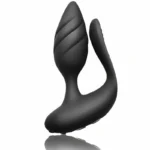 Rocks-off Cocktail - Remote Control Plug (available in Black and Purple) A high-quality image of the Remote Controlled Couples plug.