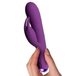 Rocks-off Flutter Rabbit Vibrator (available in Pink and Purple) The Flutter Rabbit Vibrator by Rocks Off is a dual-motor pleasure device designed for intense blended orgasms.
