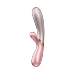 Il vibratore rabbit riscaldante Satisfyer Hot Lover offre una stimolazione doppia per un piacere indimenticabile.