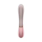 Il vibratore rabbit riscaldante Satisfyer Hot Lover offre una stimolazione doppia per un piacere indimenticabile.