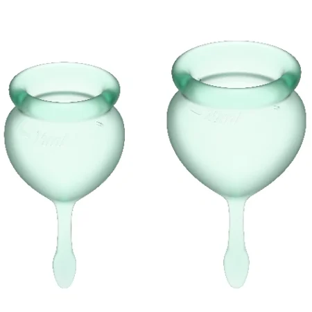 Satisfyer Feel Good Menstrual Cup Light Green 15+20ml
