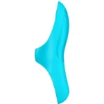 Satisfyer Teaser - Light Blue A high-quality image of the versatile finger vibrator.